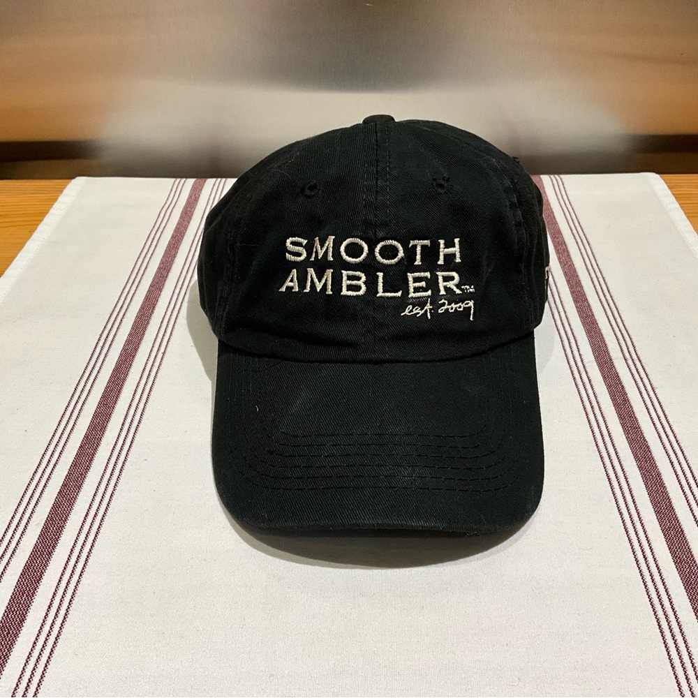 Smooth Ambler Whiskey Black Low Profile Baseball Dad Hat Cap Maxwelton, WV